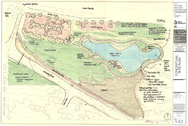 Truckee Wetlands Restoration: Conceptual design is about to become final design!